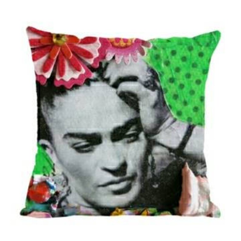 Limited Edition Frida Kahlo Throw Pillow Decorative Pillow Etsy