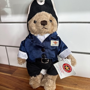 2003 4th July Hard Rock Cafe Plush Teddy Bear Kona Hawaii Limited Edition