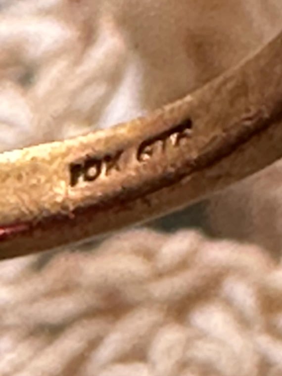 Marquise Ruby 10k Solid Gold Ring size 7 Genuine … - image 4