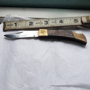 Pakistan Lockback Single Blade Pocket Knife