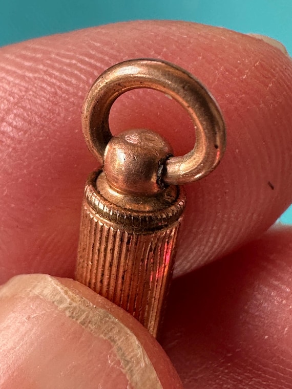 Victorian circa 1886 Button Hook Retractable Pend… - image 8