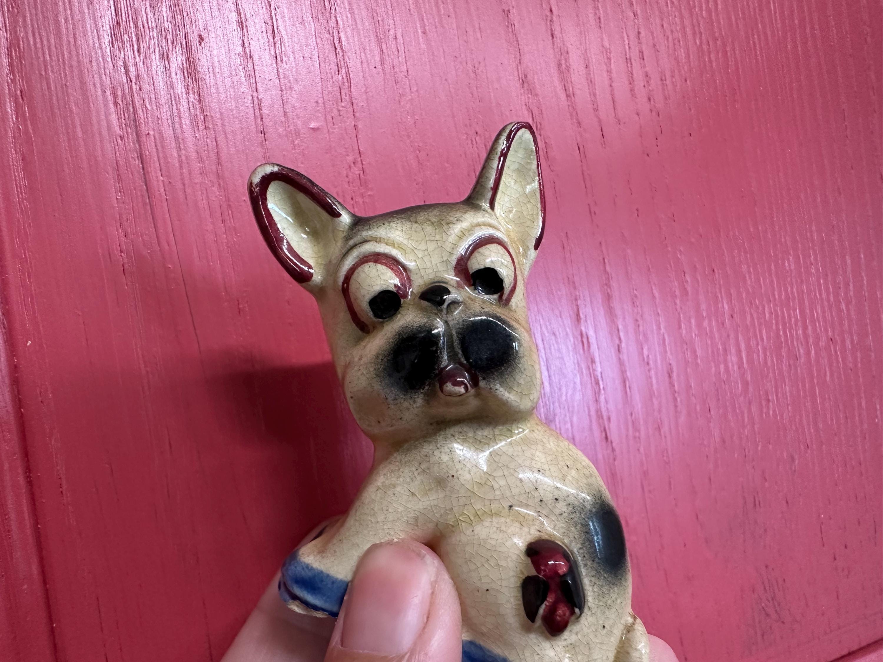 Bulldog Figurines Japan - Etsy