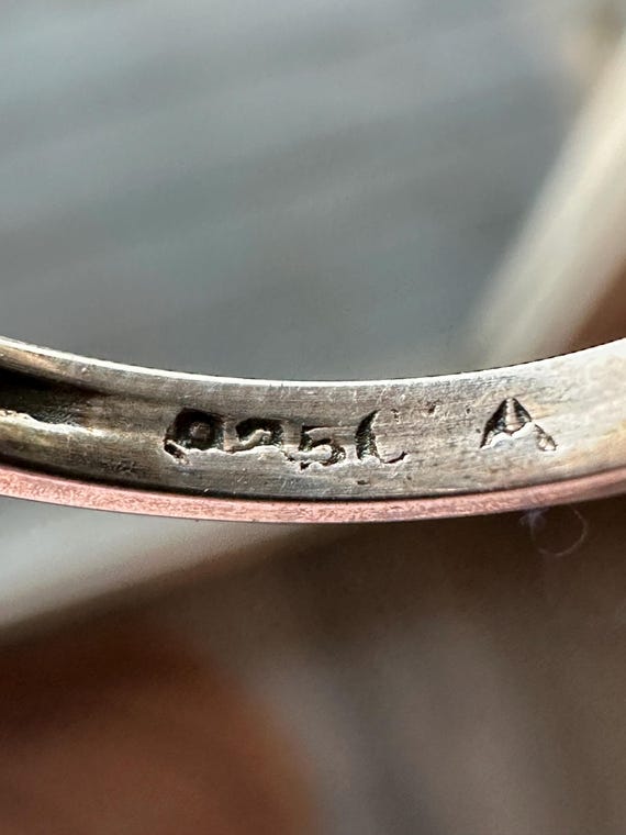 Sterling Silver Ruby Eternity Ring Allure of Silv… - image 8