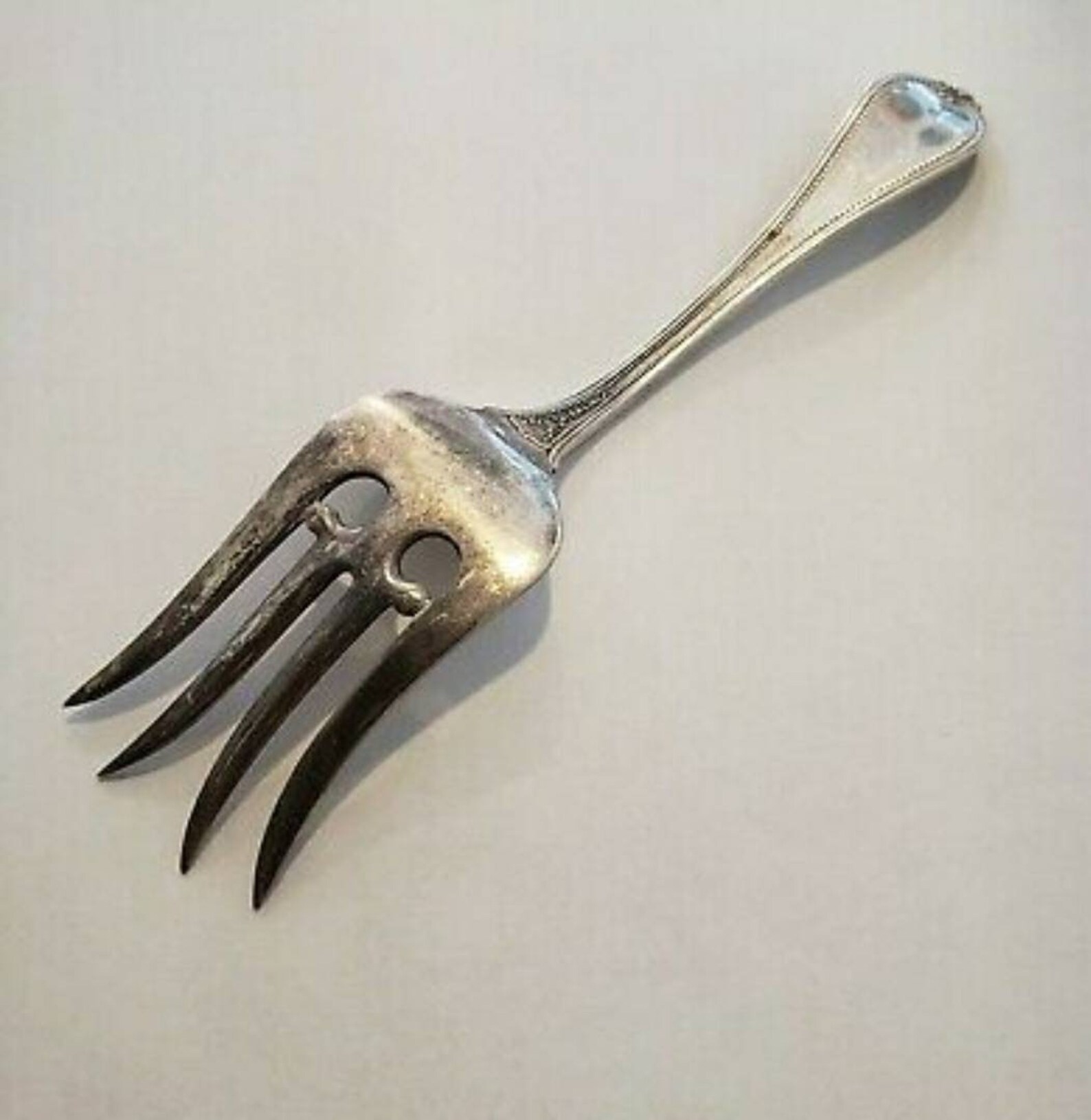 Towle Old NewBury Sterling Silver Cold Meat Fork Etsy