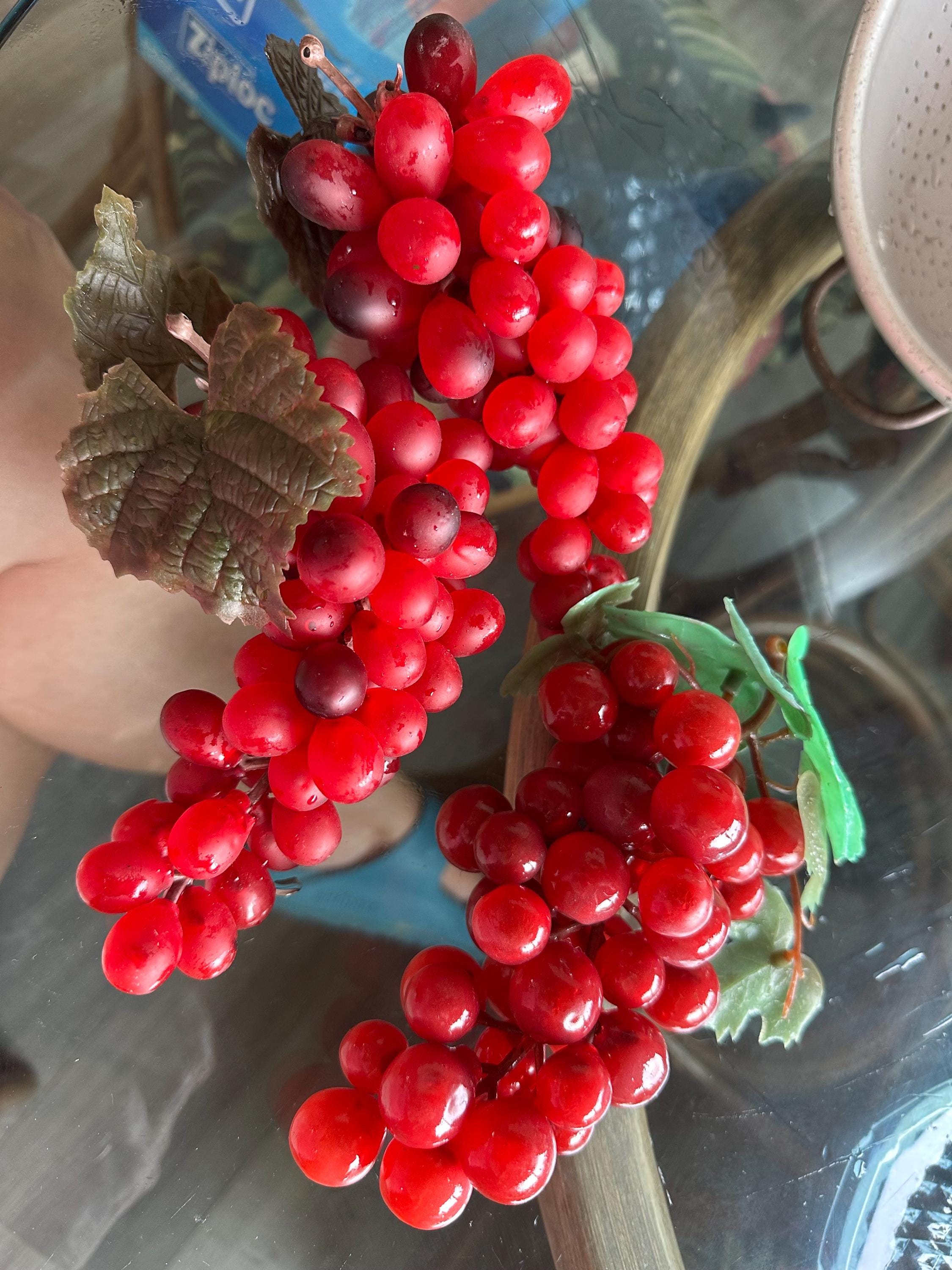 Vintage Rubber Grape Clusters - Etsy