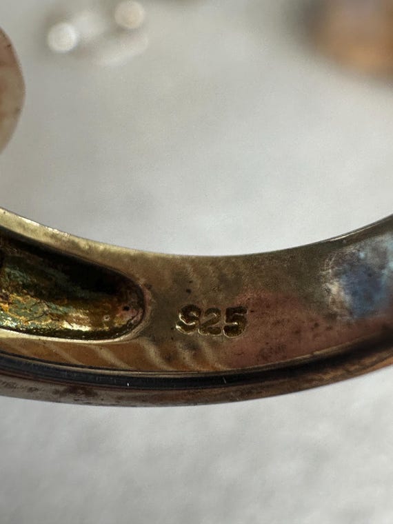 OMG Gorgeous Rectangular Cut CZ Side Baguettes St… - image 2