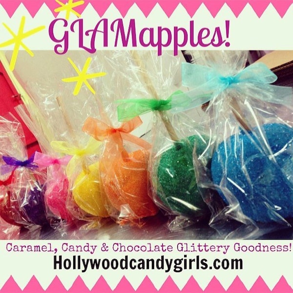 White Chocolate Glamapples (6 pieces)