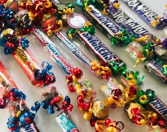 Custom Large Candy Leis Necklaces Graduation Gifts 2-Pack