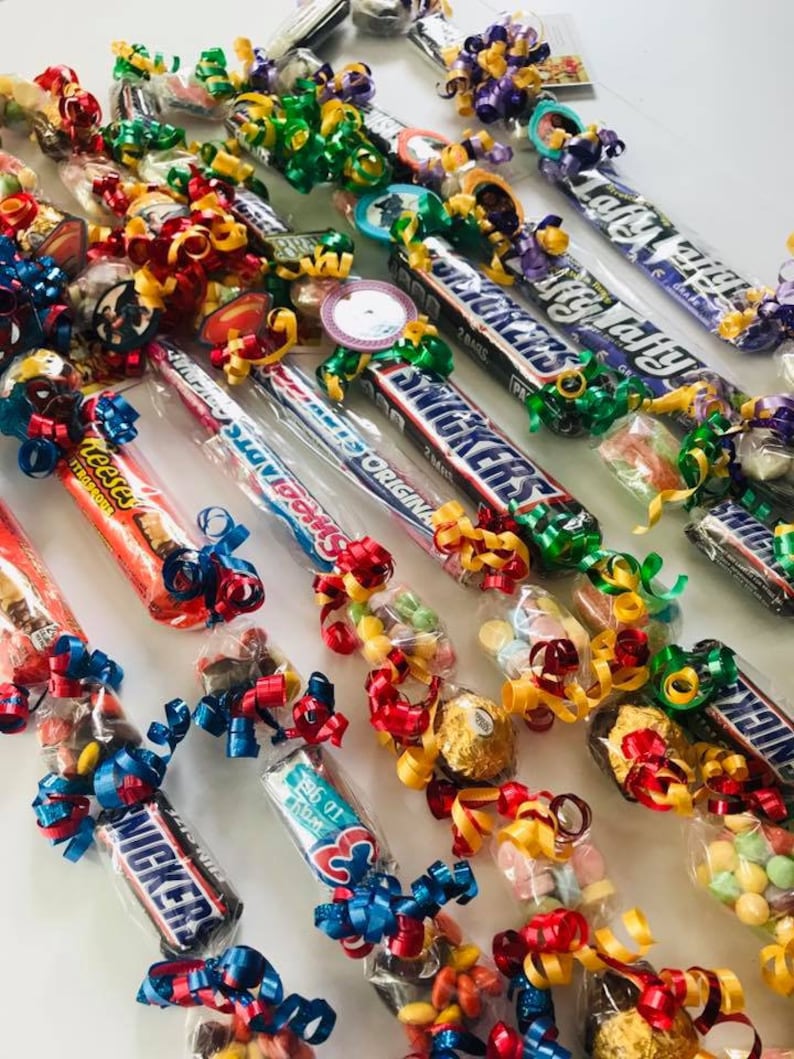 Large Custom Candy Lei Necklaces Graduation Promotion Gifts 1 Lei image 1