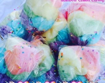 Rainbow Unicorn Cotton Candy Puffs (15 pieces)