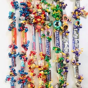 Large Custom Candy Lei Necklaces Graduation Promotion Gifts 1 Lei image 4