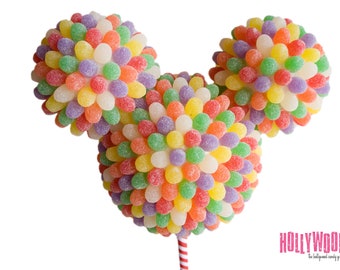 Disney Mouse Head Centerpiece  Candy Topiary, Candy Buffet Decor, Candy Arrangement Wedding, Mitzvah,  Birthday Gift
