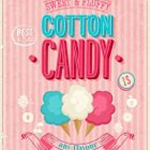 Cotton Candy Lollipops/ Packaged Favors 12 pieces image 2