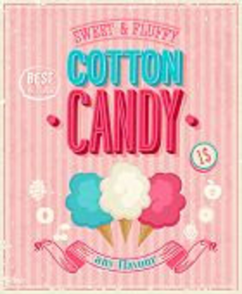 Cotton Candy Lollipops/ Packaged Favors 12 pieces image 2