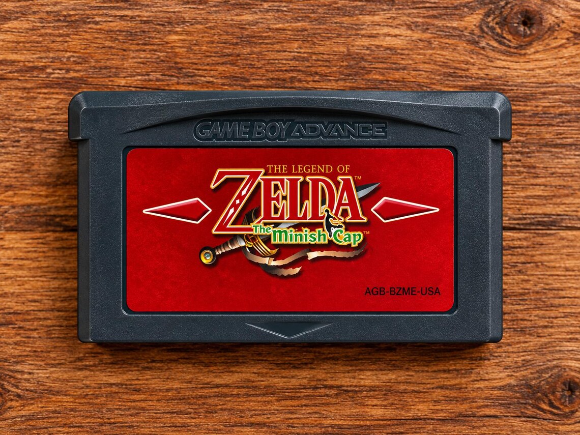 The Legend of Zelda: The Minish Cap GBA Cartridge, Retro Adventure (Used Like New), photo 1 of 2