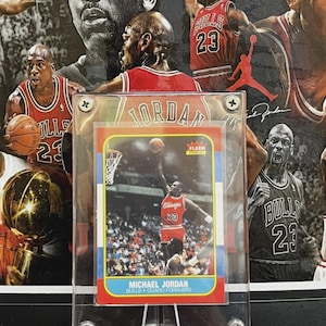 Michael jordan rookie card reprint - Etsy 日本