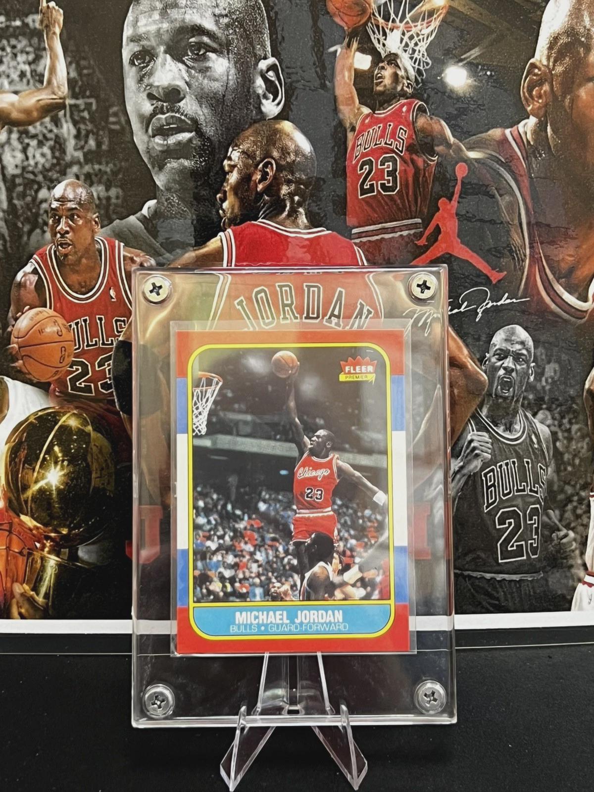 Michael jordan rookie card reprint - Etsy 日本