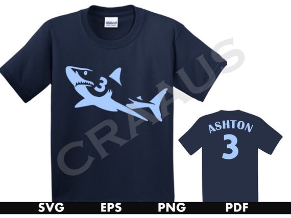 Shark Birthday Party Shirt Svg