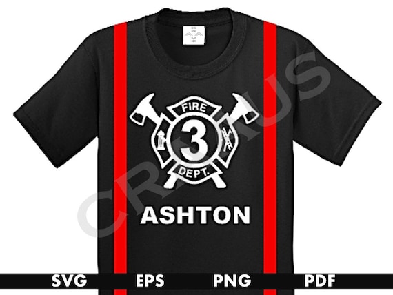 Download Fireman Birthday Shirt Fireman Birthday Fireman Party Etsy