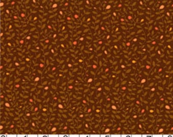 Intertwine Brown From Les Amis: Patty Sloniger for Michael Miller Fabrics 1 Yard Cut
