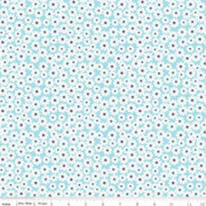 Puede incluir: Un fondo blanco con un patrón repetitivo de pequeños círculos azul claro con un centro blanco y un pequeño punto azul oscuro en el centro de cada círculo.