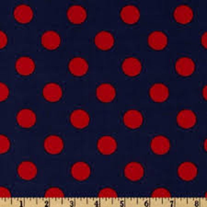 Quarter Dot in Twilight 1 Yard Cut image 1