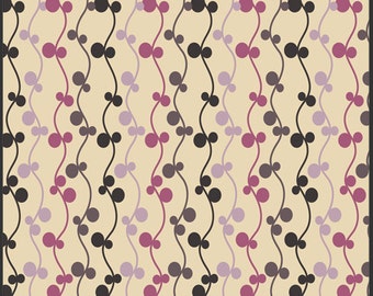 Ciondoli in vinile Bianca: Rock n Romance di Pat Bravo per Art Gallery Fabrics 1 Yard Cut