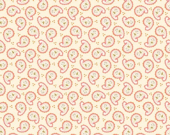 Calliope Paisley in Pink  from RIley Blake Fabrics 1 Yard Cut