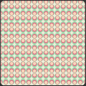 Retro Pop Peach  from Carnaby Street by Pat Bravo fro Art Gallery Fabrics 1 Yard Cut