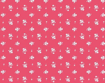 Floral Pink: Natalie Lymer - Enchant Collection 1 Yard Cut