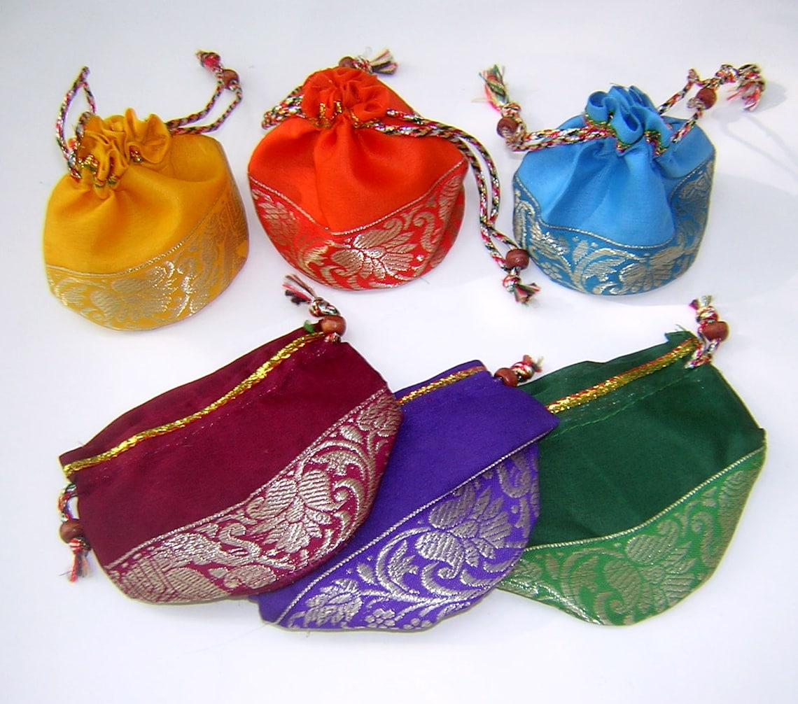 10 Small Jewelry Bags for Packaging Cloth Bags Assorted Etsy