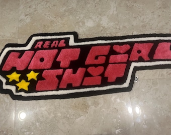 Real hot girl | tufted rug