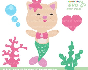 Free Free 143 Mermaid Cat Svg SVG PNG EPS DXF File