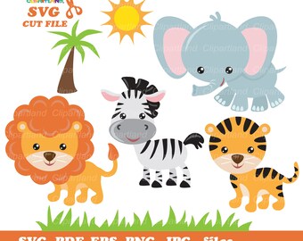 Baby Safari Svg Etsy