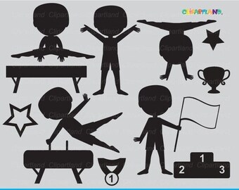 Download Boys Gymnastics Svg Etsy
