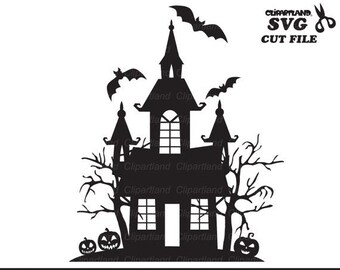 Download Haunted House Svg Etsy
