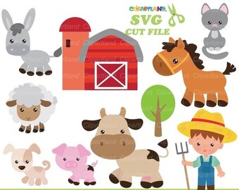 Download Farm Animals Svg Etsy