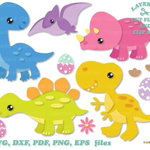 SOFORTIGER Download. Baby Dinosaurier Schnitt Dateien und ClipArt. D_37. Persönliche und kommerzielle Nutzung.