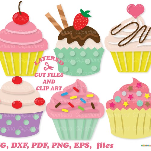 INSTANT Download. Cupcake cut file svg. Ccu_1. Commercial license is included!
