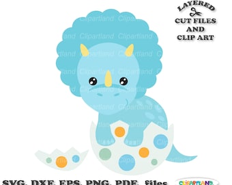 Dinosaur Boy SVG Cut File & Clipart (Commercial License)