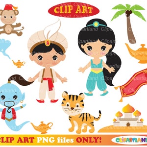 Directe download. Aladdin-illustraties. Cal_11. Persoonlijk en commercieel gebruik.