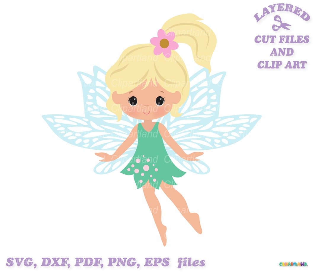 Fairy SVG Cut File & Clipart, Commercial License (digital Download) - Etsy