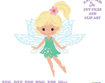 Plik SVG z wycinanką i grafiką Fairy, licencja komercyjna (pobranie cyfrowe)