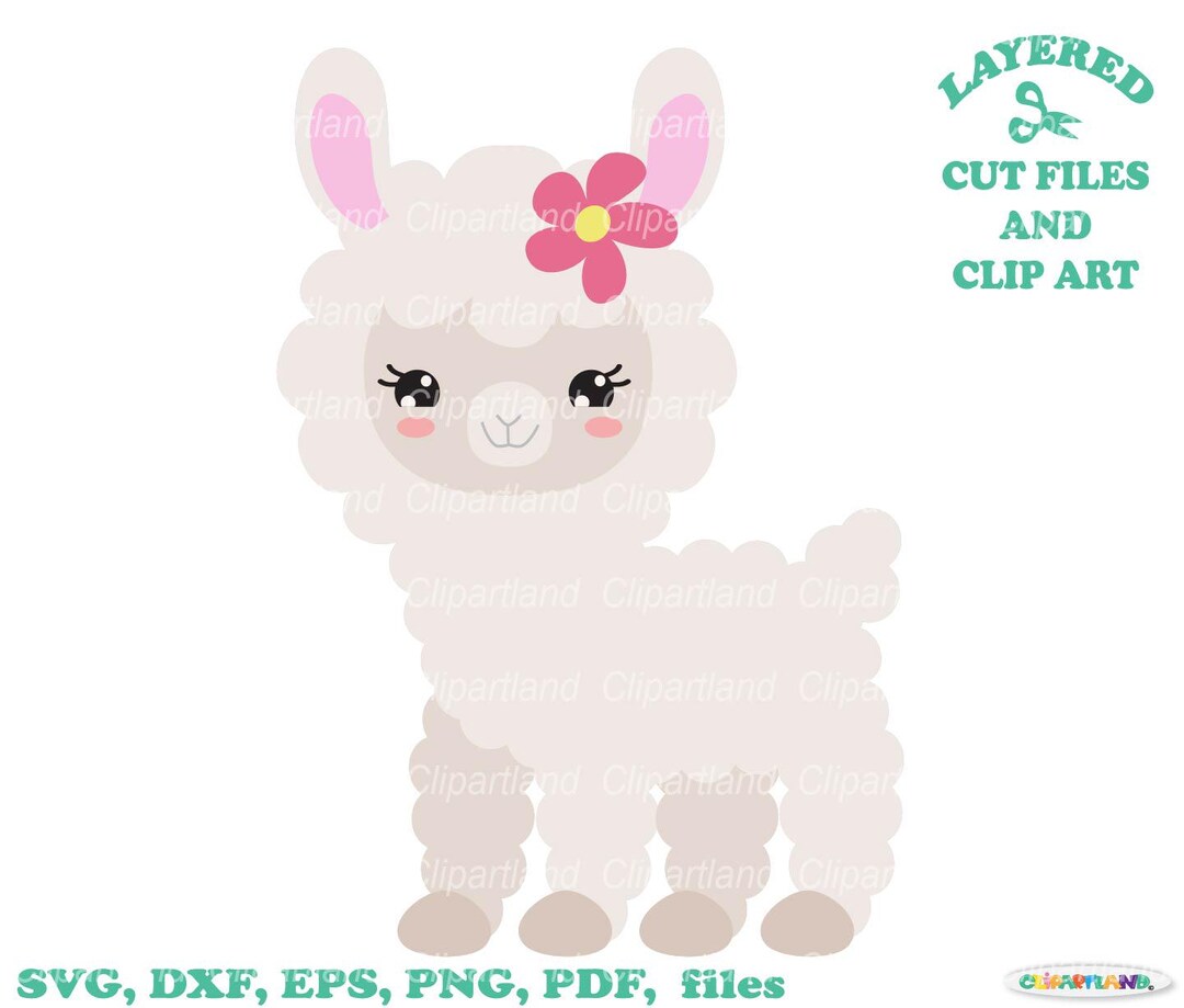 INSTANT Download. Llama Svg Cut File. Cl_2. Personal and Commercial Use ...