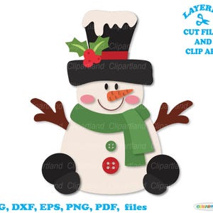 DIRECT downloaden. Schattige zittende sneeuwpop svg-bestand knippen. Persoonlijk en commercieel gebruik. S_53.