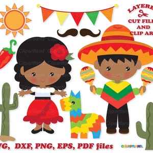Download instantâneo. Festa SVG. Cinco de Maio SVG. Clip-art. Uso pessoal e comercial.