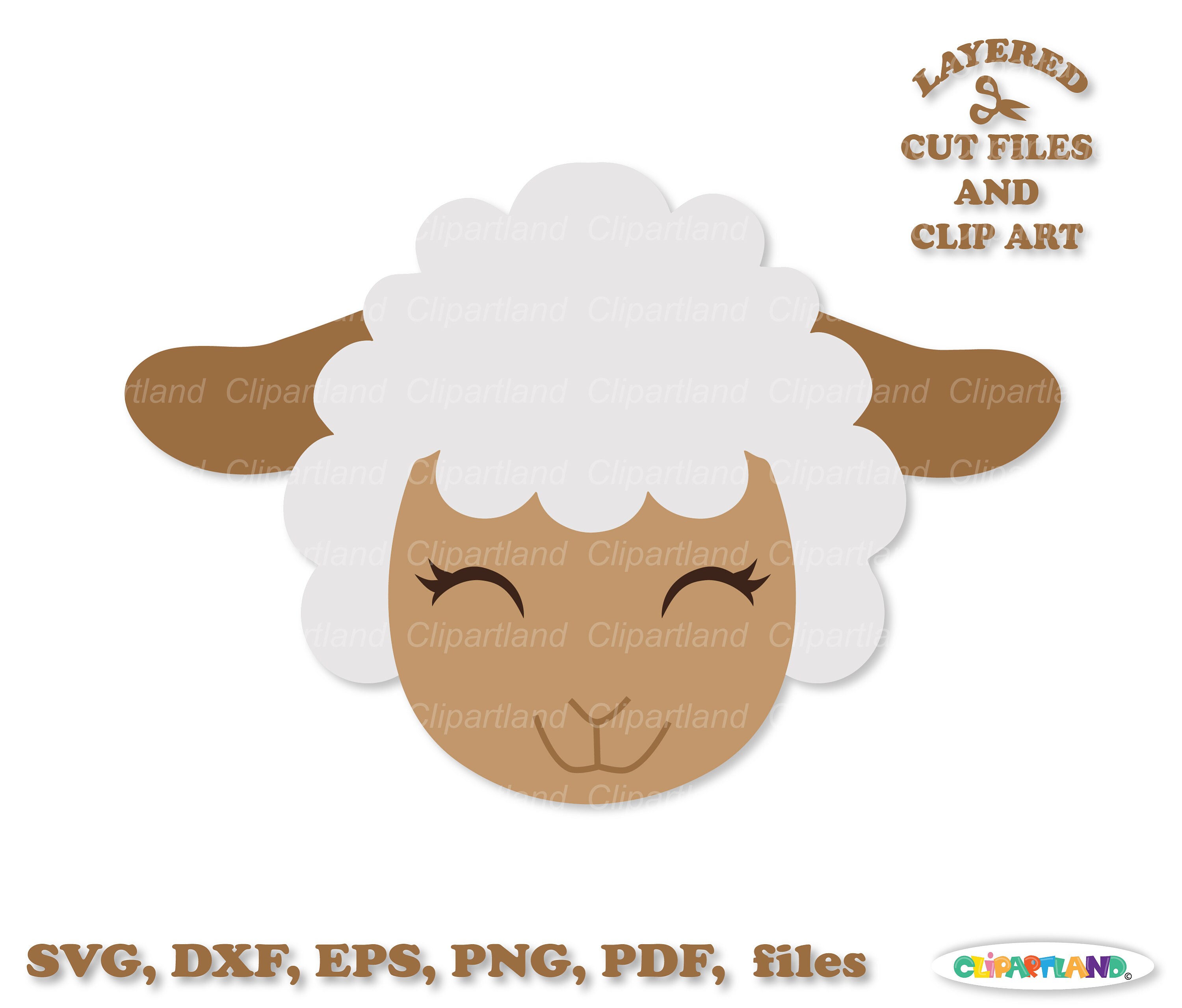 Sheep Face Pattern