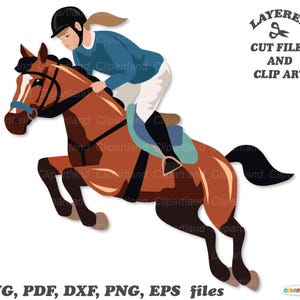 Download INSTANTÂNEO. Arquivo de corte svg de esporte equestre. Uso pessoal e comercial. H_2.