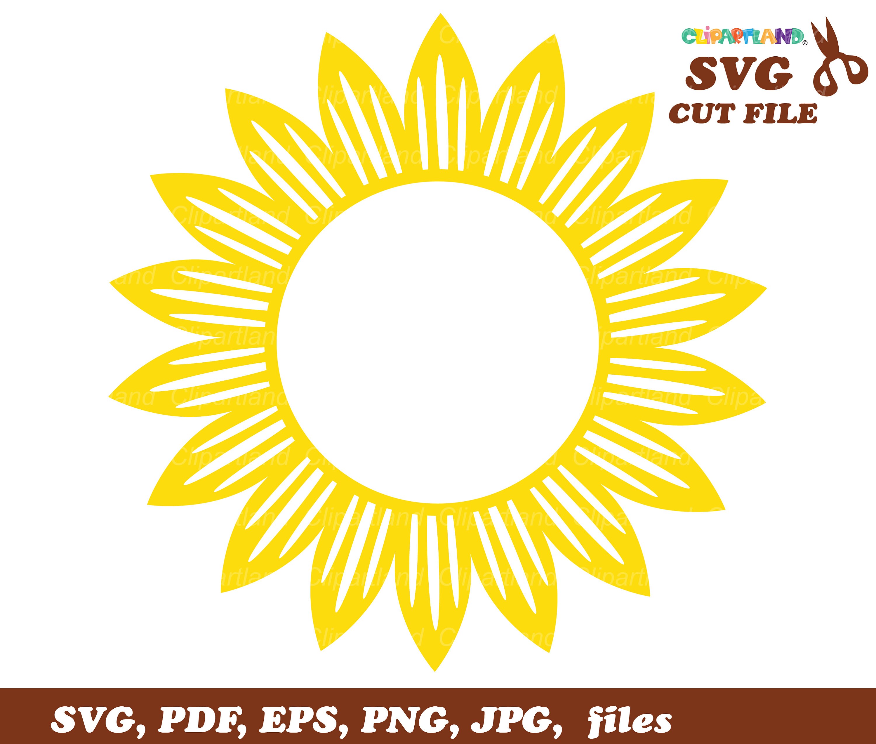 Free Free Sunflower Circle Svg 179 SVG PNG EPS DXF File