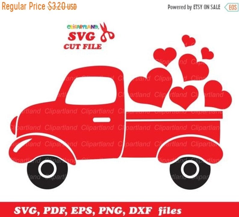 Free Free 74 Svg Truck With Hearts SVG PNG EPS DXF File